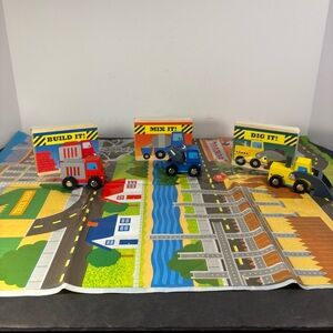 Silver Dolphin Construction Vehicle Play Set Baby Toddler Toys